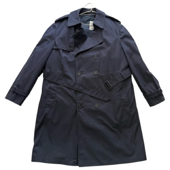 Vintage All Weather Navy DSCP Trench Coat